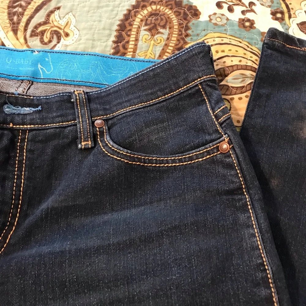Baby-Q Dark Boot Cut Wrangler Jeans - Picture 8 of 11